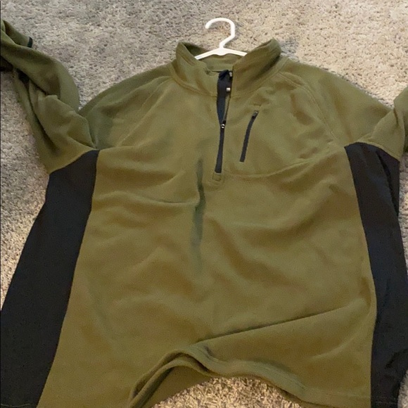 Men’s Pacific Trail 2XL pullover. Olive green/blk - Picture 3 of 3